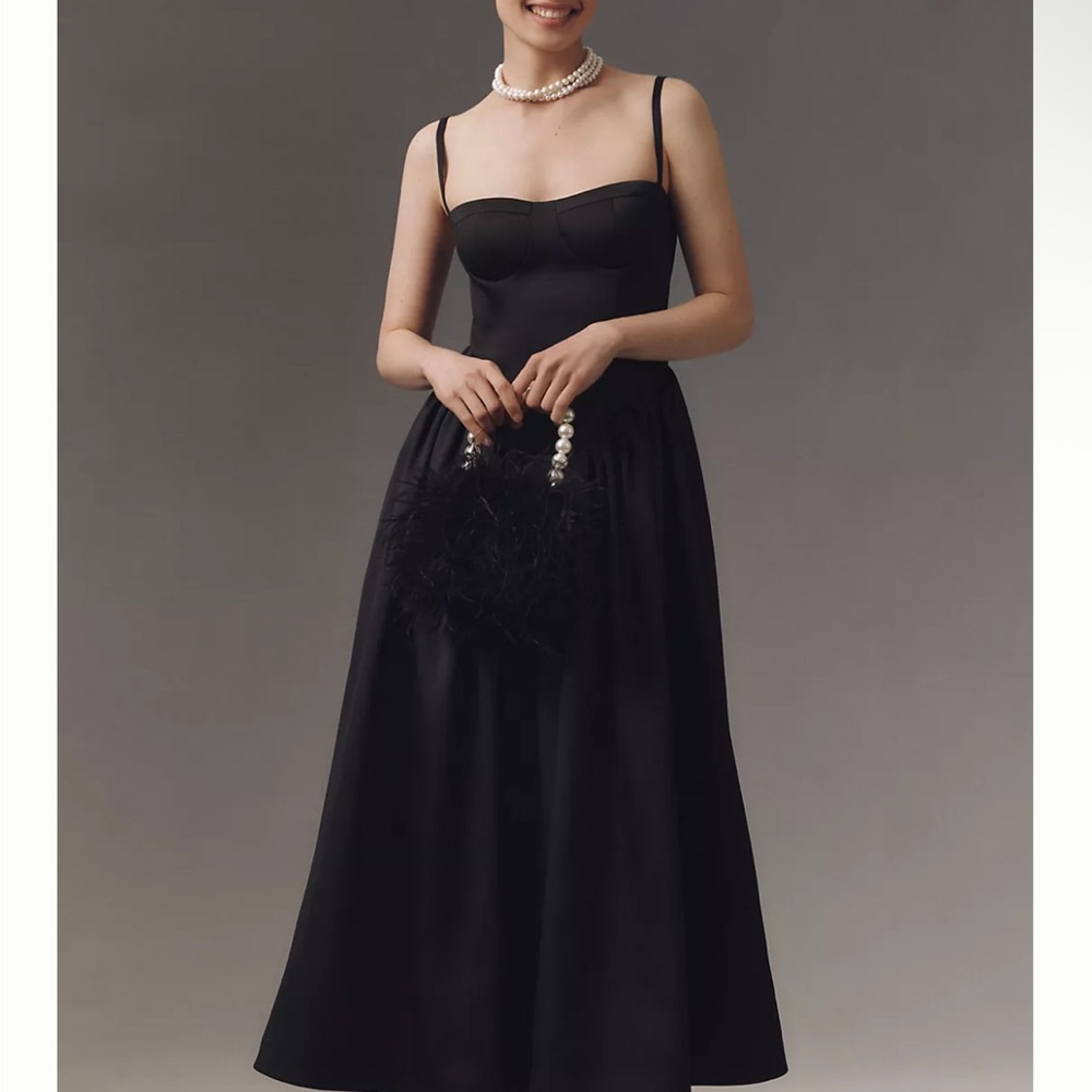 Elegant Black Evening Gown